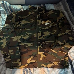 Champion Men's Green Camouflage Field Jacket